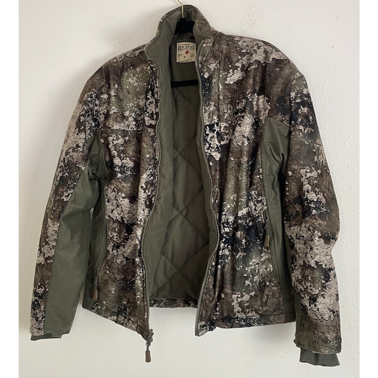 Redhead Bone-Dry Waterproof Camo Lined Insulated Hunting Jacket Mens Small